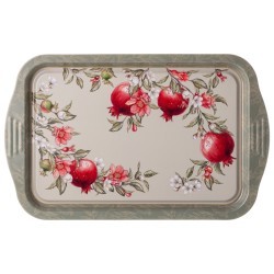 Поднос сервировочный agness "гранат" прямоугольный 40*25*2 см (898-267) 