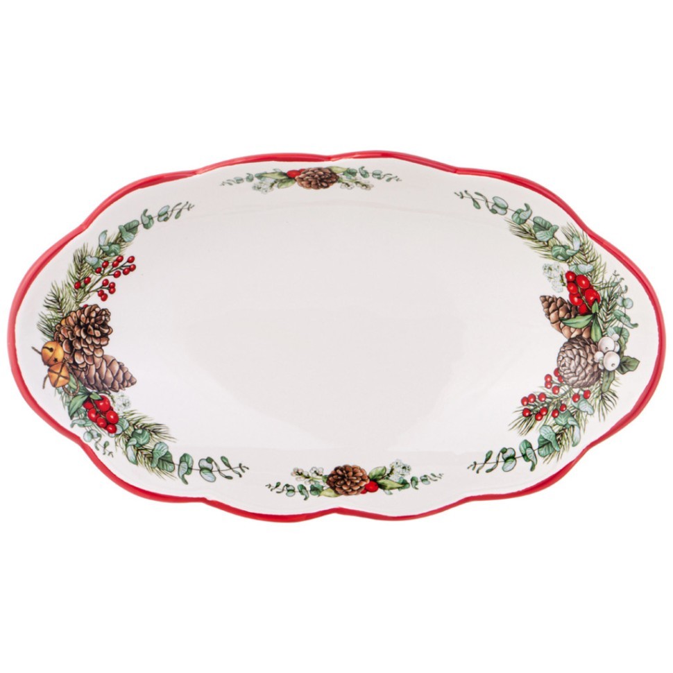 Блюдо agness "celebration" 30,7*17,7*6 см Agness (358-2260)