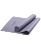 Коврик для йоги FM-101, PVC, 173x61x0,5 см, серый (129878)
