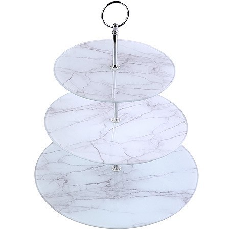 Конфетница 3-ярусная на ножке LR (31502)