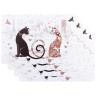 Набор подстановочных салфеток "парижские коты" 43,5*28,5 cm из 4 шт Lefard (771-584)