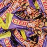 Конфеты шоколадные СЛАВЯНКА Степ Mix с изюмом арахисом и карамелью 1000 г 622604 (1) (96149)