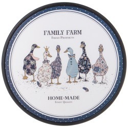 Доска разделочная "family farm" диаметр 27,5*1.2 см Agness (895-177)