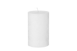 Свеча столбик ароматизированная d6*10 см белая - TT-00010930