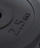 Диск пластиковый BB-203 d=26 мм, черный, 2,5 кг (1483992)
