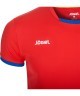 Футболка волейбольная JVT-1030-027, красный/синий (430217)