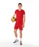 Футболка волейбольная JVT-1030-027, красный/синий (430217)