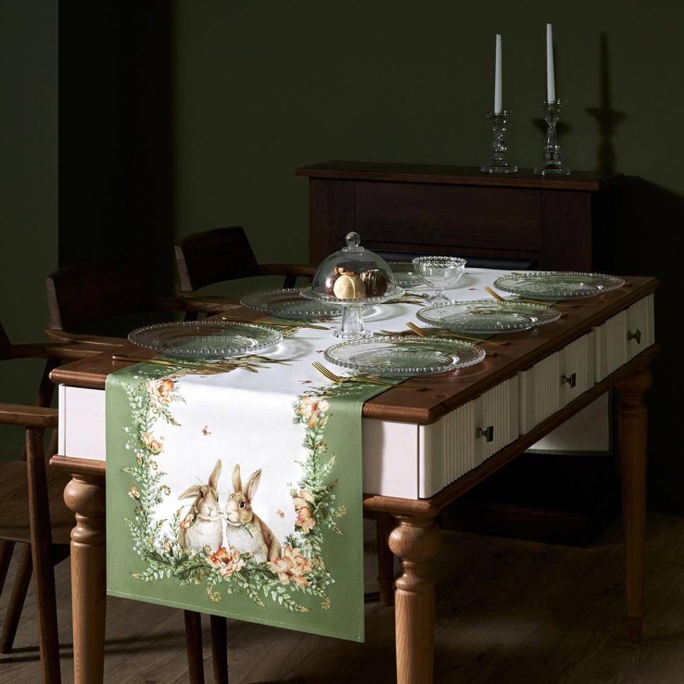 Дорожка на стол "sense", 45х300см, 100% хлопок,твил Lefard (850-753-33)