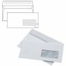 Конверты почтовые E65 правое окно отрывная полоса внутренняя запечатка 1000 шт 128296 (1) (65218)