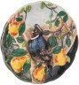 Тарелка декоративная "птица в саду" диаметр=20 см. высота=5 см. Hebei Grinding (59-069) 
