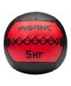 Медбол INSANE IN24-WB100, 5 кг, красный (2111037)
