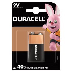 Батарейка алкалиновая Duracell Basic 6LR61 (Крона) 1 шт (450427) цена за 2 шт (67118)