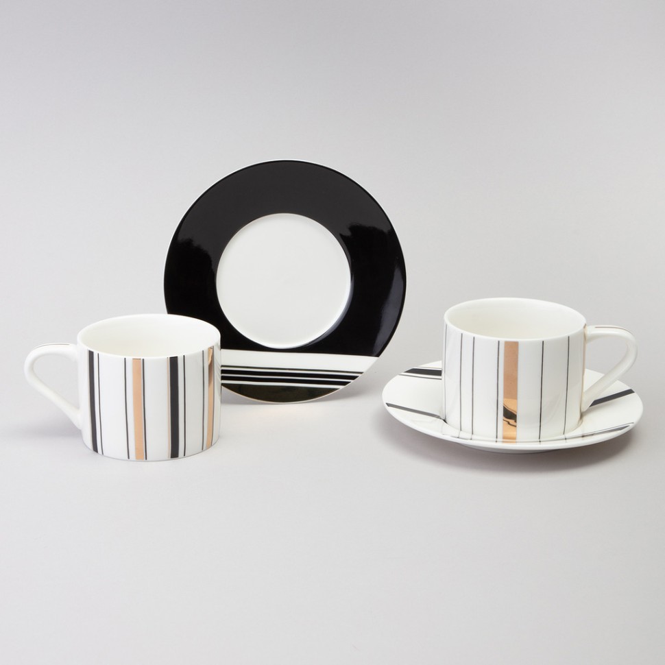 Чайный набор lefard "top style" на 2 пер. 4 пр. 250 мл Lefard (165-609)