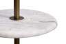 Торшер с мраморн.столиком плафон белый 38*h.150 см - TT-00007303