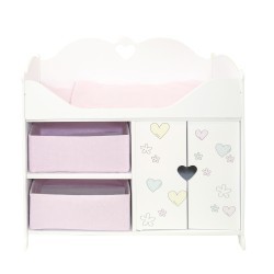 Кроватка-шкаф для кукол серии Мимими Мини, Крошка Мили (PRT120-01M)