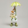 Статуэтка "утка под зонтиком" 11х11х20 см Lefard (121-159)