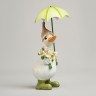Статуэтка "утка под зонтиком" 11х11х20 см Lefard (121-159)