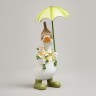 Статуэтка "утка под зонтиком" 11х11х20 см Lefard (121-159)