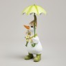 Статуэтка "утка под зонтиком" 11х11х20 см Lefard (121-159)