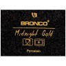 Блюдо для запекания bronco "midnight gold" 25*15*5 см 900 мл Bronco (42-378)