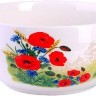 Супница керамическая 580мл Цветущие Маки доломит LR (60273)