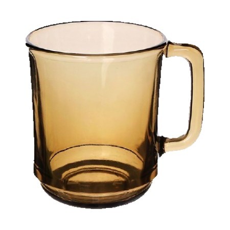 Кружка 310 мл BASILICO/ДЫМКА стекло (62010)