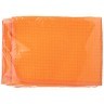 Полотенце вафельное  прямоугольное (оранжевое) 50*70 (557-081) 