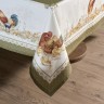 Скатерть "золотая курочка" 160х220см, 100% хлопок, твил с пропиткой Lefard (850-767-21)