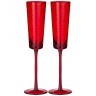 Набор бокалов для шампанского из 2-х штук "rocky red" 180мл Lefard (887-422)