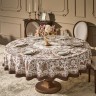 Скатерть круглая "rich garden" d220см, 100% хлопок, твил c пропиткой Lefard (850-754-27)