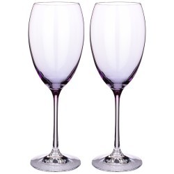 Набор бокалов для вина из 2шт "grandioso amethyst" 450ml Crystalex (674-834)
