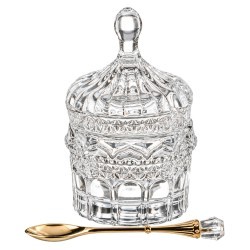 Икорница с ложкой 155 мл 8,5*8,5 см. высота=13 см. коллекция "muza" Lefard (355-211-11) Икорница с ложкой 155 мл 8,5*8,5 см. высота=13 см. коллекция "muza" Lefard (355-211-11)