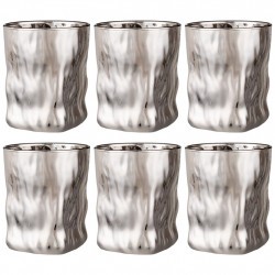 Набор стаканов из 6 шт "серебро" 300 мл Акционерное Общество (194-723)