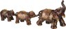 Набор фигурок слонов из 3-х шт."семейные традиции" высота=36 см. (кор=4 наб.) Lefard (114-180)