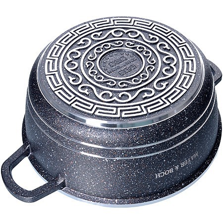 Кастрюля литой алюминий 3,6 л 24см МВ (29817)