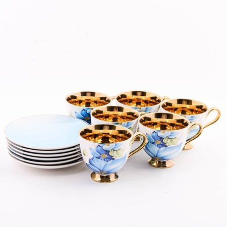 Чайный/наб 12пр 200мл фарфор ПРЕМИУМ LR (60309)