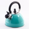 Чайник со свистком 2 л нерж/ст/пластик (624-1)