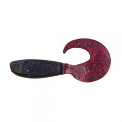 Твистер Yaman PRO Mermaid Tail, р.3 inch, цв. #04 - Grape (уп.10 шт) YP-MT3-04 (87943)