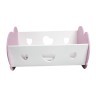 Кроватка-люлька для кукол, цвет: нежно-розовый (PFD120-33)