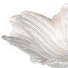 Конфетница "цветок" белый диаметр=21 см (кор=6шт.) Алешина Р.р. (484-117)