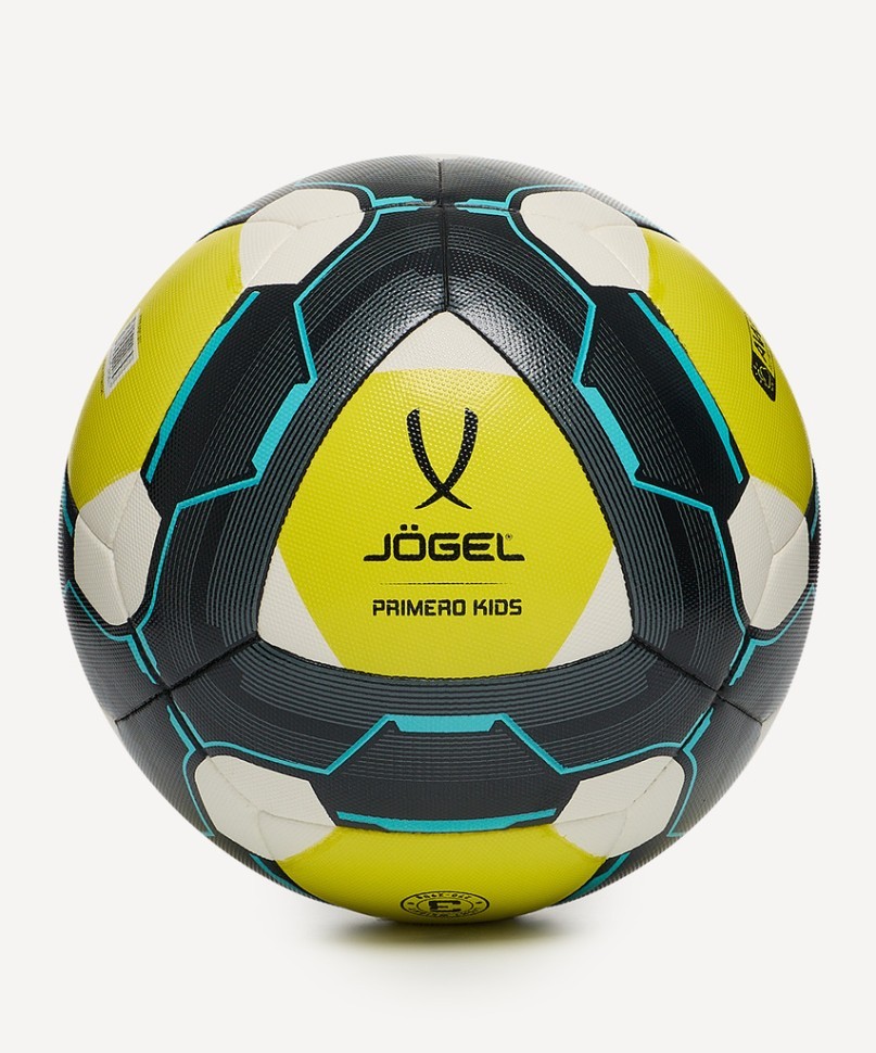 Мяч футбольный JÖGEL Primero Kids №3, желтый (2119397)