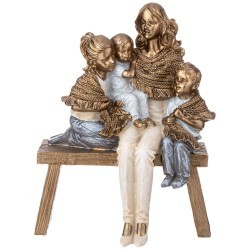 Статуэтка "мама с детьми" 14,5х9х18 см Lefard (162-1194)