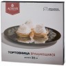 Тортовница вращающаяся "silver mirror" 30 см Agness (357-260)