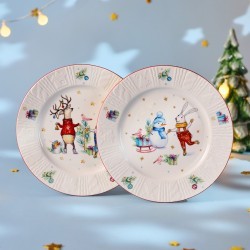 Набор тарелок закусочных lefard "winter story" 2 шт. 20 см Lefard (425-265) Набор тарелок закусочных lefard "winter story" 2 шт. 20 см Lefard (425-265)