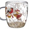 Кружка с двойными стенками "снегири" 410 мл Lefard (887-483)