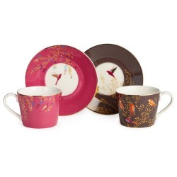 Чайный набор lefard "golden birds" на 2 пер. 4 пр. 220 мл Lefard (419-129)