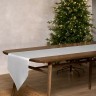 Дорожка на стол 45х220 cm  "феерия. серебро", цвет: белый, tm lefard, полиэстер 100% Lefard (986-004-31)