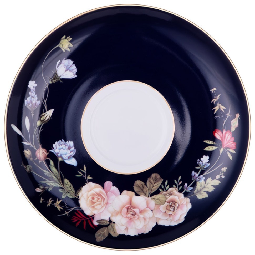 Бульонница с блюдцем lefard "кобальт" 450 мл Lefard (86-2360-1)