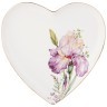Тарелка в форме сердца "Ирисы", 21,5 см (TT-00008758)