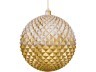 Декоративное изделие "шар звездные грани" с золотым орнаментом диаметр=20 см без упак. (мал-4/кор=12 Lefard (749-102)